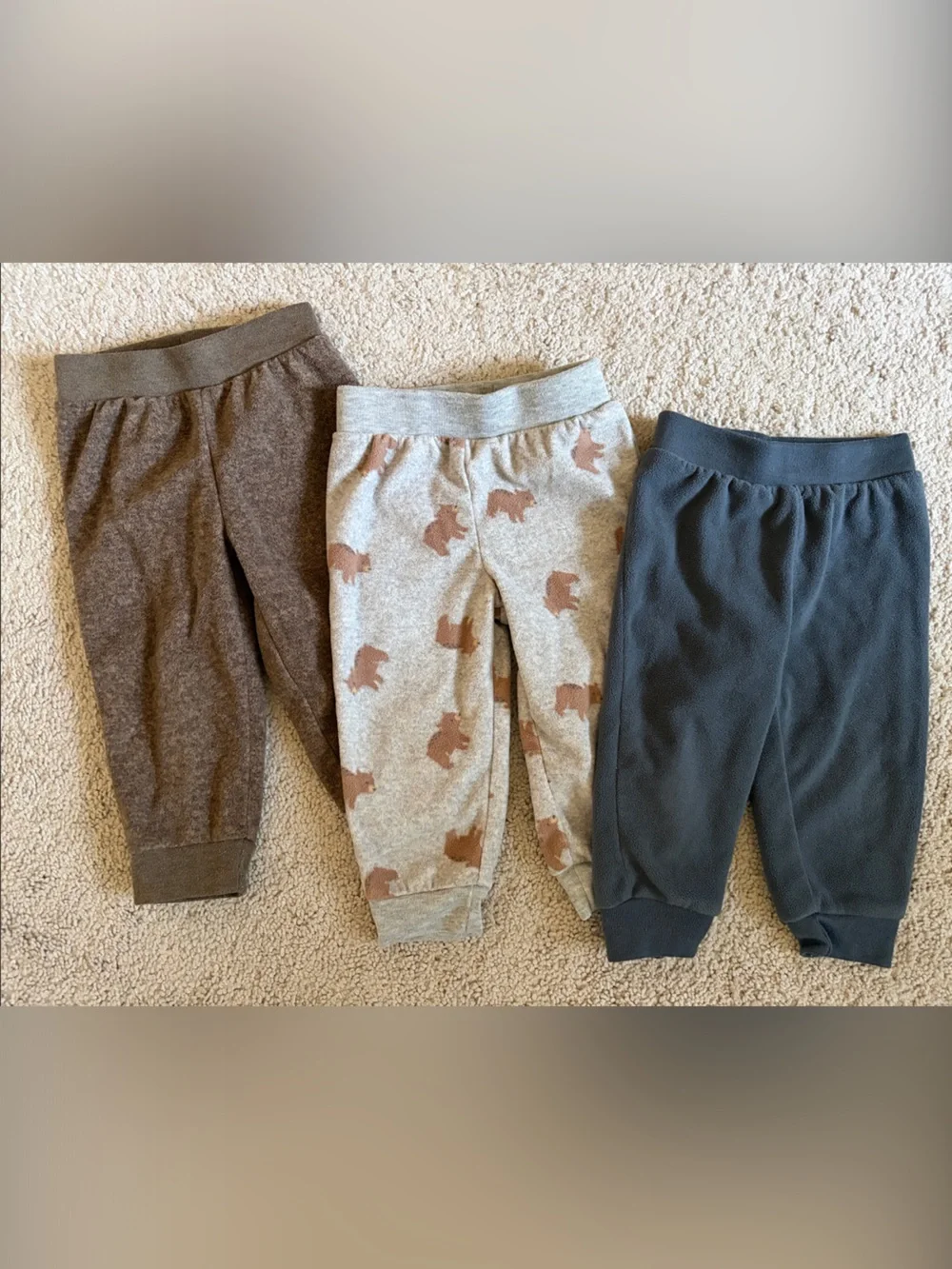 Carter's Baby Matching Set in Brown, Tan, Gray